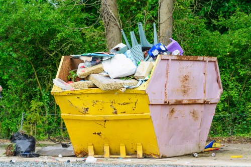 Business waste removal services in Stockwell office setting
