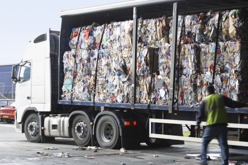 Proper waste segregation in a commercial environment